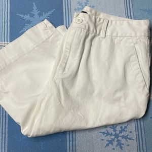 CHAPS Bermuda cotton white shorts womens adult Size 10